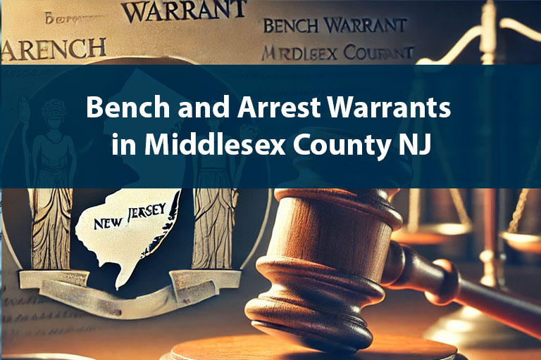 Bench and Arrest Warrants in Middlesex County NJ