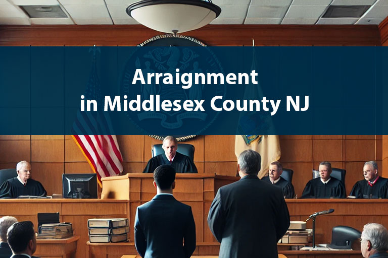 Arraignment in Middlesex County NJ